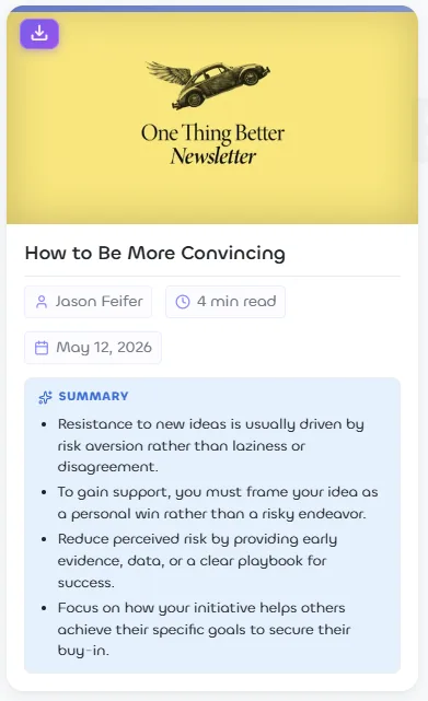 AI Article Summaries