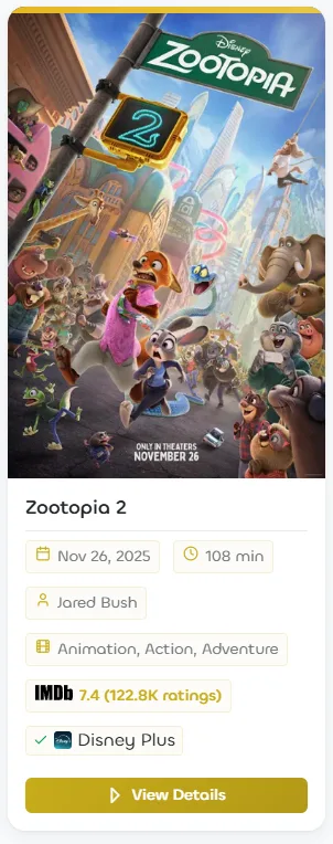 See Where to Stream Your Movies